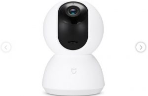 Xiaomi mijia smart home 360 derece dönebilen kızılötesi gece görüşlü ip kamera hd 1080p