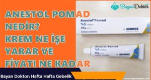 Anestol 5 merhem ne işe yarar? Anestol 5 merhem ne işe yarar?