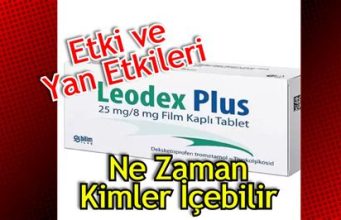 Leodex plus ne işe yarar Leodex plus ne işe yarar