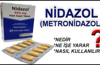 Nidazol ne işe yarar Nidazol ne işe yarar