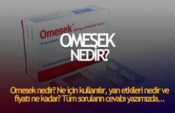 Omesek ne işe yarar Omesek ne işe yarar