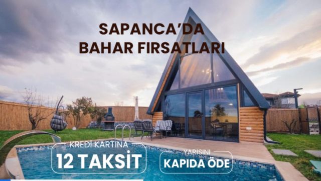 Sapanca Sıcak Havuzlu Bungalov - Bugunnereyegidelim.com