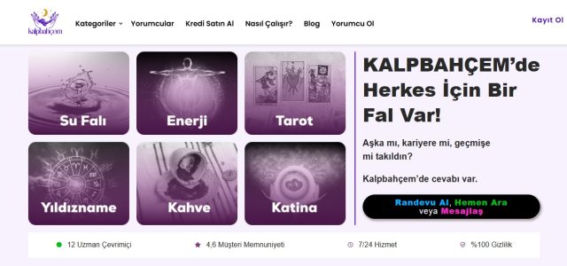 Tarot Falı Baktırmak - Kalpbahcem.com